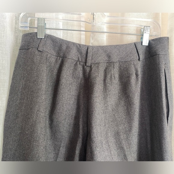 bbzipper New Macy 100% Wool Gray Dress Trousers Size 12 - Picture 6 of 14